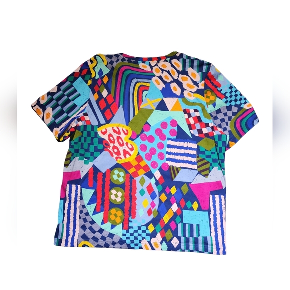 Gorman Multicolor Organic Cotton Summer 2024 Womens Size 14 Top - Picture 2 of 5